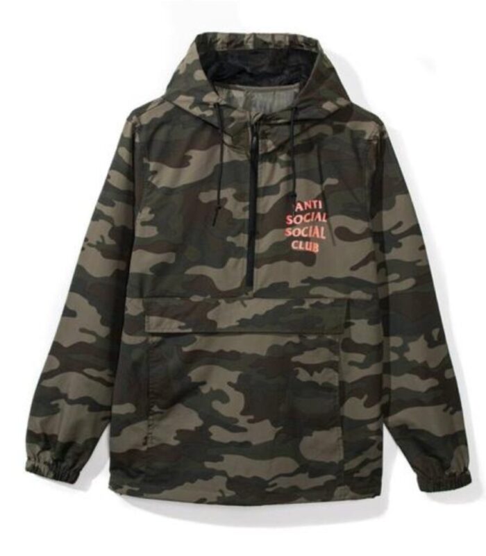 Anti Social Social Club Camo Anorak Jacket