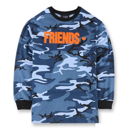 Vlone Friends Camouflage Sweatshirt