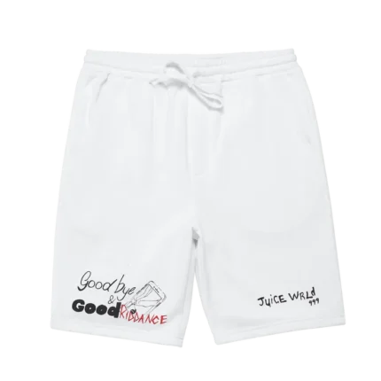 999 Club Juice Wrld Gbgr Shorts White