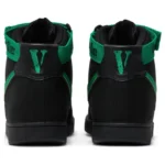 Green/Red Vlone x Vandal High Supreme Vintage Sport Sneakers